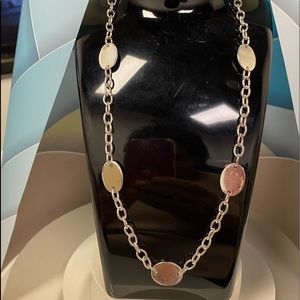 New, Sterling Silver 19” inches Ladies Necklace